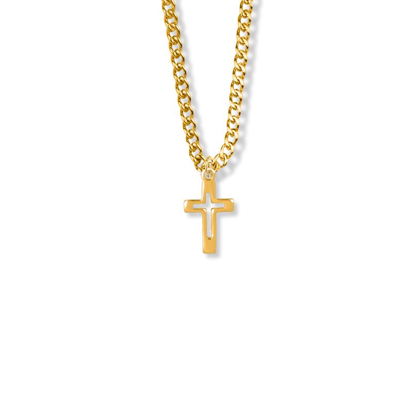 Bulk Pack of 5 - St Benedict Crucifix Cross for Rosary Making - 1.5 Inch  Plated Gold Rosary Parts Crucifix Rosary Part for Catholic Necklace, Rosary