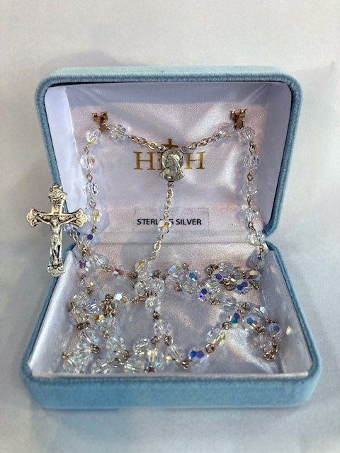 Swarovski Crystals deals and Silver Rosary