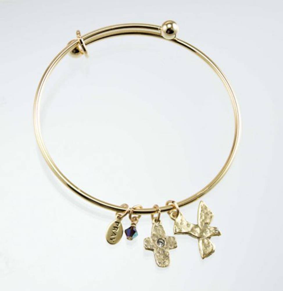 Blessed First Communion Bangle Bracelet #3478