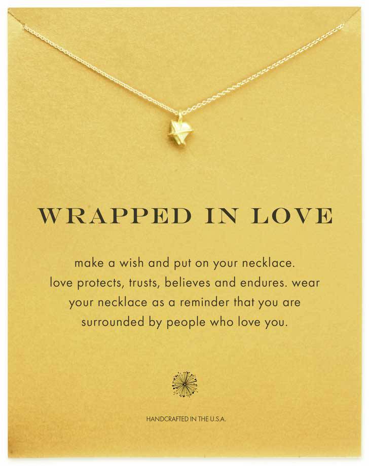 Wrapped in clearance love necklace