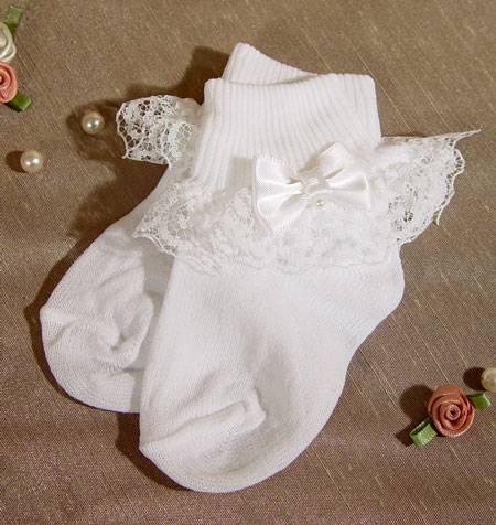 infant lace socks