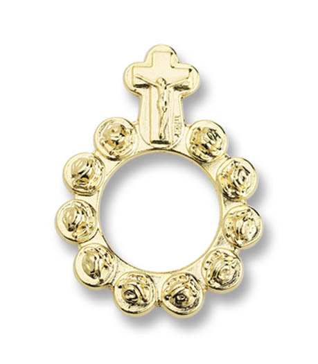 Rosary Ring PR148-53 14K Real Solid Gold Catholic Christian Ring (US 4 ~  11) | eBay