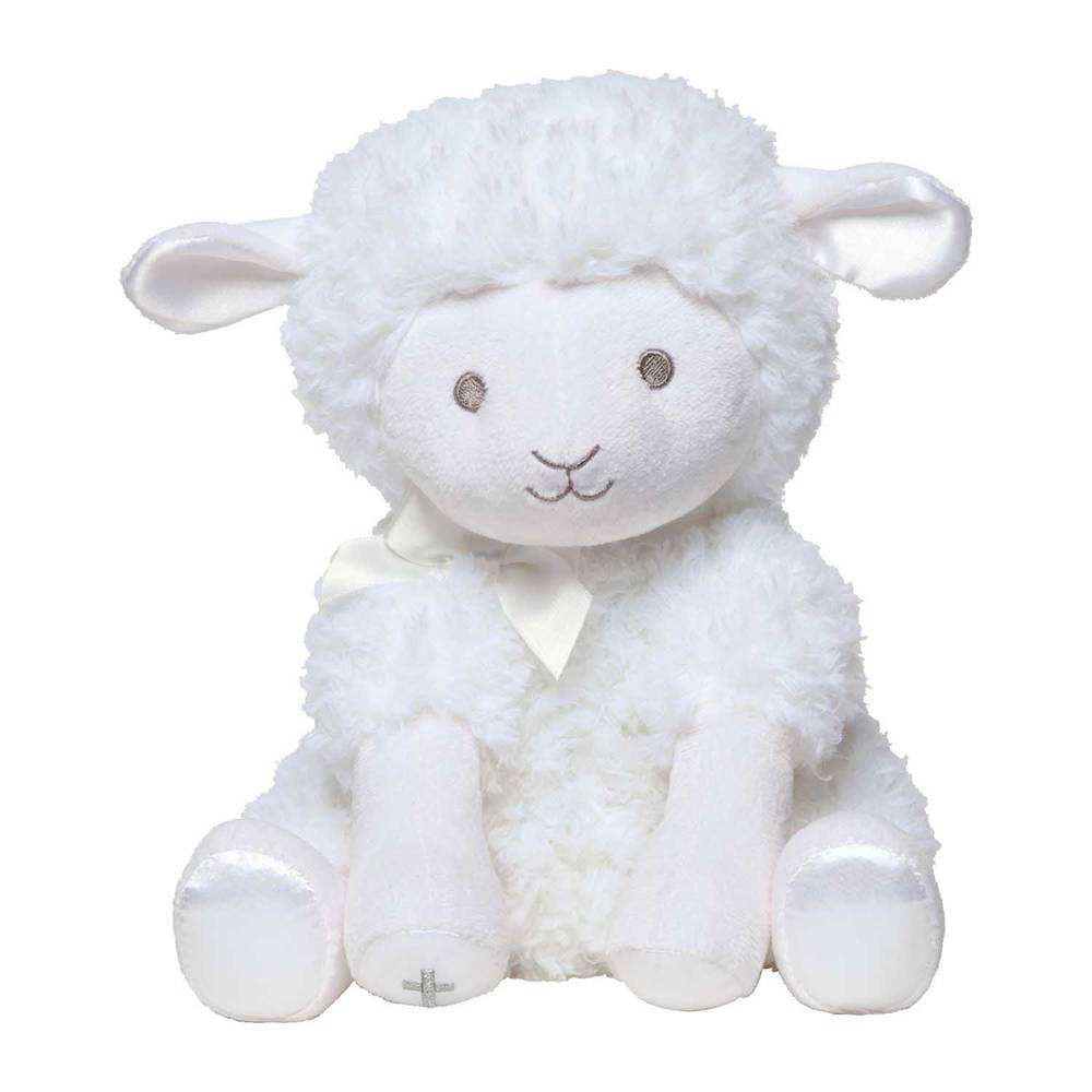 stuffed lamb that plays jesus loves me