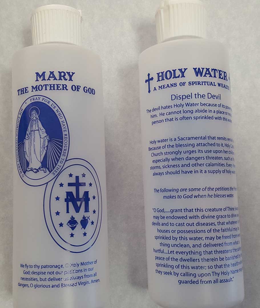 8oz Holy Water Flask L1 