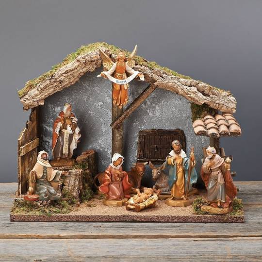 Fontanini Heirloom outlet Nativity Stable Christmas Collectible