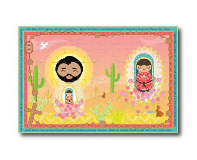 Our Lady of Guadalupe and St. Juan Diego Giant Floor Puzzle