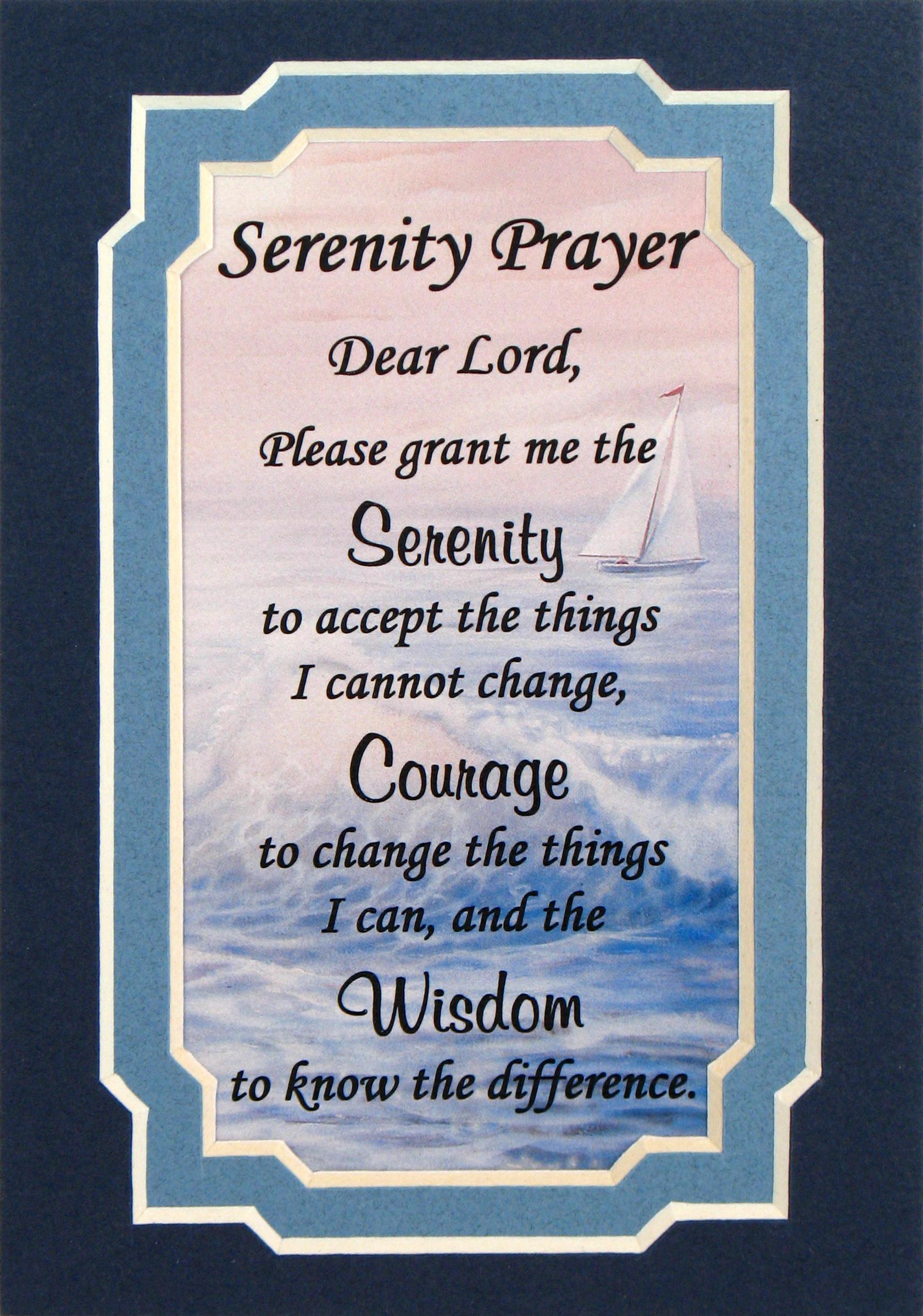 serenity prayer wallpaper for iphone