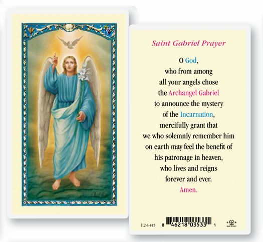 Angelus Holy Card pack 25