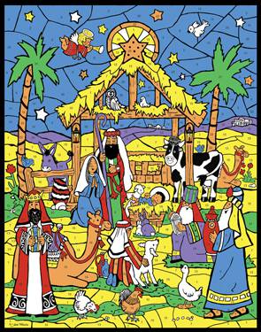 Coloring Advent: An Adult Coloring Book for the Journey to Bethlehem [Book]