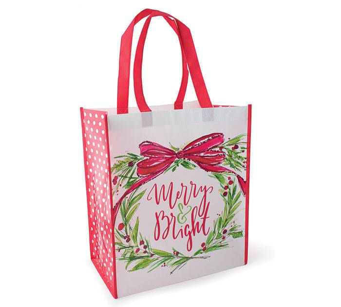 Religious Gift Bag with Cross Decoration