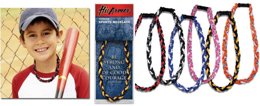 Wholesale 12 Pieces Lot Red White Baseball Titanium Neckalce Sport Running  Tornado Braided 3 Rope Ionic Necklace for Boys - Etsy