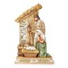Holy Family Under Star with Verse 10.25" Nativity Figurine