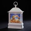 10.5" LED Holy Family Christmas Lantern w/Continuous Motion