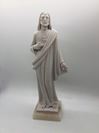 10" Alabaster Sacred Heart of Jesus Statue from Italy