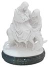 10" Flight Into Egypt Alabaster Statue from Italy