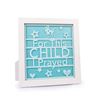 10" For This Child Standing Plaque