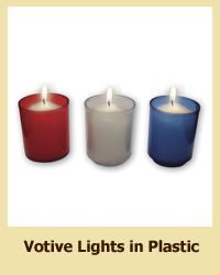 10 Hour Clear Dispozalite Votive Candles, Box of 100