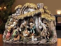 Roman 10-Piece Josephs Studio Religious Christmas Nativity Set