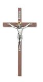 10" Walnut Crucifix