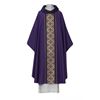 Mont St. Michel Chasuble Serum Purple with Cowl