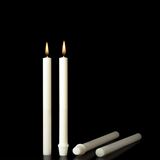 11/16" x 9-1/4" Beeswax Altar Candles
