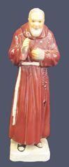 St. Padre Pio Ceramic Statue