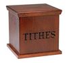1163 Tithe Box with Lettering