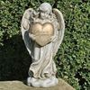 Forever in Our Hearts 12.25" Memorial Angel Statue