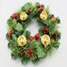 12" Decorated Evergreen Advent Wreath 