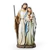 Holy Family 12" Figure, Mary Holding Baby, Soft Grayed Colors