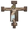 Resin Wall Crucifix from Italy, 12"