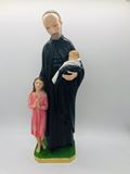 12" St. Vincent De Paul Statue from Italy