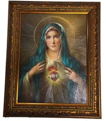 12 X 16 Immaculate Heart Of