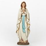 13.5" Our Lady of Lourdes Statue