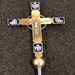 Processional Cross "EVANGELIST" -with Free Base - 56498