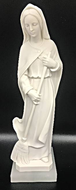 14 Kitchen Madonna Alabaster Statue From Italy
