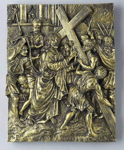 14 Piece Stations of the Cross -Bronze Finish