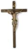 14" Pisa Color Maple Wood Crucifix