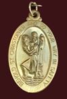 St. Christopher 14KT Gold Medal Only