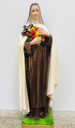 16" St .Therese Plaster Statue from Italy