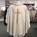 163 White Alemana Chasuble by Manantial