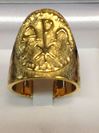 1656 Gold Plated Ring Sterling Silver Made In Italy
