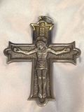 1698B Pectoral Cross Sterling Silver Made In Italy