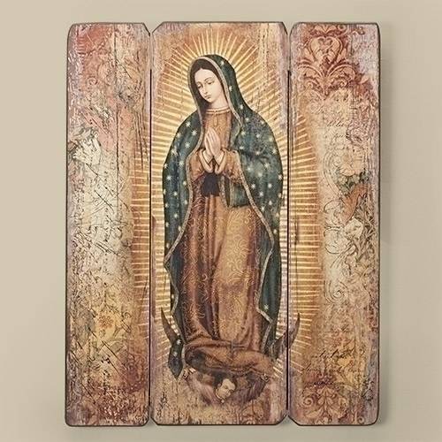 17" Lady of Guadalupe Decorative Panel