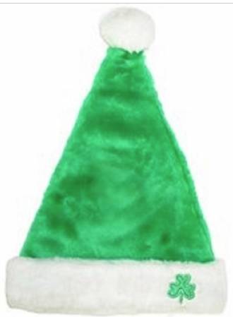 irish santa hat