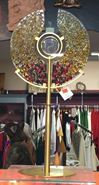 Modern Monstrance With Glass Made In Italy