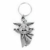 Pewter 2-3/8 Inch Angel with "Moms Are Angels" Key Chain