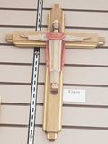 20" Christus Rex Wall Crucifix Wood Carved In Lindenwood 10" Corpus Made In Italy