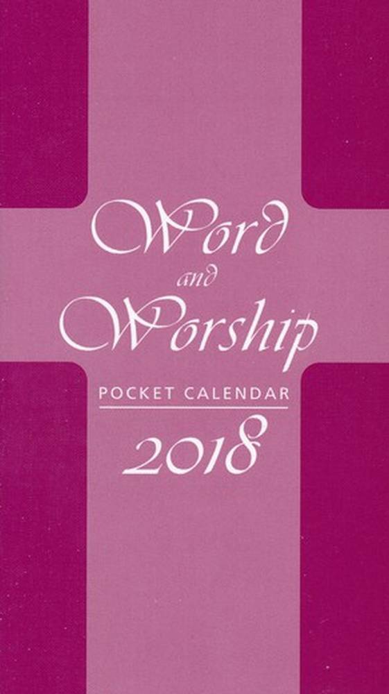 2018 Word And Worship Pocket Calendar