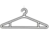 Vestment Hanger | Polystyrene | 22" | White | P9